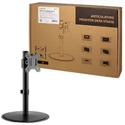 Logilink Monitor Stand Bp0110 Desk Mount  17-32 Maximum weight Capacity 8 kg For Flat/Curved Black