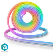 Nedis komplekts  Ir pults un savienojams ar Wi-Fi 24V 32W 5M 192Lm/M Rgb mitrumizturigs Ip65 5412810335084 Wifiln51Crgb