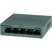 Netgear Switch Gs305-300Pes Unmanaged  Desktop 1 Gbps Rj-45 ports quantity 5 Power supply type Single Gs305 300Pes Gs305300Pes komutators