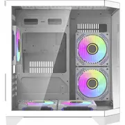 Darflash Ft350 computer case  5 aRGB fans White 6926170073610 47260-0 Datora korpuss