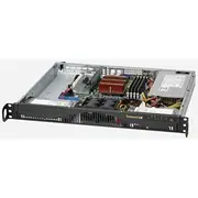 Obudowa serwerowa Supermicro Cse-512F-350B1 Black 1U 512 Chassis W/ 350W Pws Hf Rohs/Reach  Cse 512F 350B1
