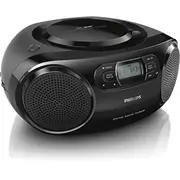 Philips Cd Soundmachine Azb500/12 Dab  Fm Black 6951613999349 austiņas