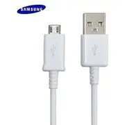 Samsung Ecb-Du4Ebe Universāls Micro Usb 2.0 Datu un Uzlādes Kabelis 1.5M Balts bulk  Ecb Du4Ewe/Oem kabelis