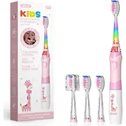 Seago Sg-977 Pink Toothbrush  3 Heads 5902211133308 13372766 mutes higiēnai