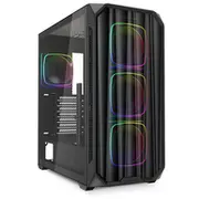 Sharkoon Gehause Ak5M Rgb  Atx 1Xmetall schwa 4044951041671 Datora korpuss