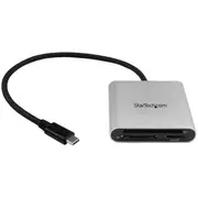 Startech.com Usb3.0 Flash Memory Multi-Card Reader and Writer with Usb-C  Fcreadu3C karšu lasītājs