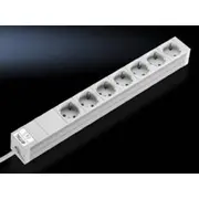 Steckdosenleiste 48 3Cm Rittal  7Fach without Schalter 230V/16A 7240210 7240.21 7240.210 Serveru aksesuāri