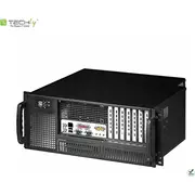 Techly 307377 19 4U industrial ra  I-Case Mp-P4Hx-Blk6 datortīklu aksesuārs