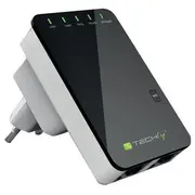 Techly Wireless router Wisp extender Ap 802.11B/G/N 1Xwan 1Xlan 300N wall-plug  301078 I-Wl-Repeater2 Access point