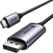 Ugreen Usb-C - Displayport 3M Black Cable 25839  6941876228393 kabelis video audio
