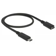 Usb 3.1 Extension cable 2M black  85542 adapteris
