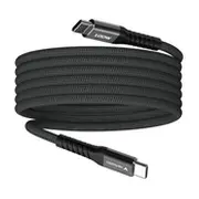 Verbatim Synccharge 100W 120Cm Usb-C/Usb-C Magnetic schw. 31863  31863V kabelis vads