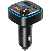 Xo transmiter Fm Bcc08 Bluetooth Mp3 car charger 3 1A black  6920680835485 Gsm168527 transmiteris
