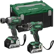 Zestaw elektronarzedzi Hikoki 6-Elementowy Kc18Dplwdz 4966376326471  Joinedit75055583