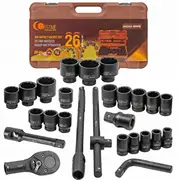 Zestaw narzedzi udarowych 26El. 3/4AposApos 17-50Mm i 1AposApos 55-65Mm 12-Katnych Ft-68262-9Mpb 5905101389977  Joinedit76200782