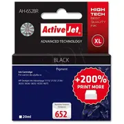 Activejet Ah-652Br ink Replacement for Hp 652 F6V25Ae Premium 20 ml black  Ah 652Br 0001-00013-91539 kārtridžs