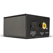 Adapter Av Lindy Toslink - Rca Cinch x2 czarny 70309 4002888703093  Joinedit34528504
