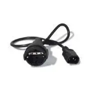 Apc Ap-9880  Power Cord 0.6M c14 zu Cee7/7 Schuko Ap9880 Barošanas kabelis