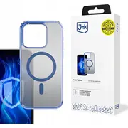 Apple iPhone 15 Pro - 3Mk Frosty Magcase Blue  5903108596374 14143743 maciņš apvalks mobilajam telefonam
