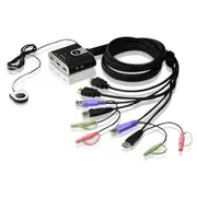Aten Cs692 2-Port Usb Hdmi Kvm Switch  Audio 2.1 Remote port selector 1.8M At komutators