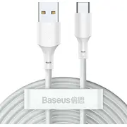 Baseus Usb-A - Usb-C Usb cable 1.5 m White Tzcatzj-02  6953156230309 Tzcatzj 02 63962-Uniw kabelis