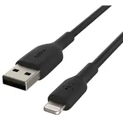 Belkin Caa001Bt0Mbk lightning cable 0.15 m Black  Usb kabelis