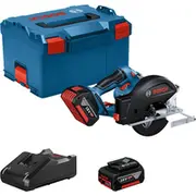 Bosch Gkm 18V-50 Professional 13.6 cm Black  Blue Red 4250 Rpm 06016B8002 Elektriskais zāģis