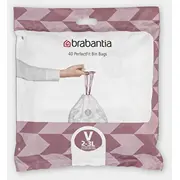 Brabantia atkritumu tvertņu maisiņi  2-3 l V 40 gab 100253 8710755100253 10 02 53 tvertne