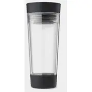Brabantia Make  Take ceļojumu tējas krūze 0.36 L dark grey 228766 8710755228766 Virtuves piederumi