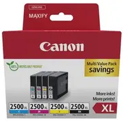 Canon Pgi-2500Xl Ink Cartridge Bk/C/M/Y  9254B010 8714574679006 toneris