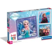Clementoni Puzzle Supercolor Frozen 3X48 elementow 25021 14657910 8005125250219  Joinedit69804036 puzle puzzle