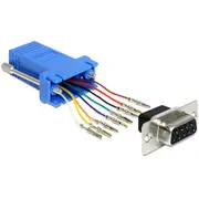 Delock 131282 D-Sub9 - Rj45  65430 tīkla kabelis