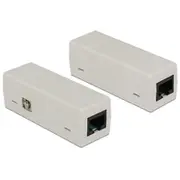 Delock 62619 Rj-45 Grau Kabelschnittstellen-/Adapter  adapteris