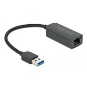 Delock Adapter Usb Typ-A Stecker zu 2 5 Gigabit Lan kompakt  66646 adapteris