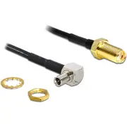 Delock Antenneadapter 14.5Cm Sort  88487