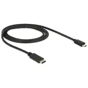 Delock Cable Usb Type-C  2.0 male type Micro-B 1M black De 83602 kabelis