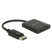 Delock Displayport 1.4 2X Hdmi Mst splitters  switches 87769 aksesuārs portatīvajiem datoriem