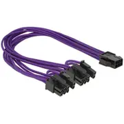 Delock Pci Express 6 pin - 2 x 8 0.3M Internes Stromkabel 83704  De adapteris