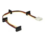 Delock power adapter - 4 pin internal to Sata 40 cm  60142 kabelis vads