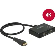 Delock Splitter 1Xhdmi in2xHDMI 4K 87700 4043619877003  Joinedit74400565