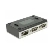 Delock Umschalter Rs232/Rs422/Rs485 2Port manuell  4043619877294 tīkla iekārta