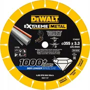 Dewalt Metal Blade 355X3 3X25 4Mm Diamond  Dt40257 Qz