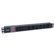 Equip Steckdosenleiste 191He8Fach Iec C20 1.8M Alu. Sch  333316 Ups aksesuāri