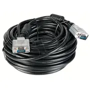 Equip Vga Premium Hd15M/Hd15M Ferrite core Double Shielded 15M cable black  118865 kabelis video audio