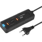 Esperanza Ezc109 mains charger 60W Black  iekārtas lādētājs