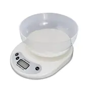 Esperanza Kitchen Scale With Bowl Coconut  5901299955086 Eks007