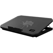 Esperanza Notebook Stand Cooling 15 6-17 Samum Ea141  Illuminated Fan portatīvā datora dzesētājs paliknis