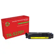 Everyday - yellow compatible remanufactured toner cartridge Alternative for Kyocera Tk-5270Y Green World Alliance return program  006R04815
