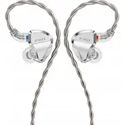 Fiio Jh5 silver headphones - Hybrid Iem 1X Dd 4X Ba  6953175741121