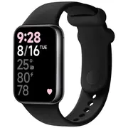 Fixed Silicone Strap pro Xiaomi Redmi Watch 5/4 Smart Band 9 Pro/8 Pro black  8591680160884 Fixsstb-1239-Bk